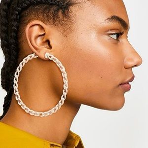 Jacquemus Les Creoles Gourmette Earrings